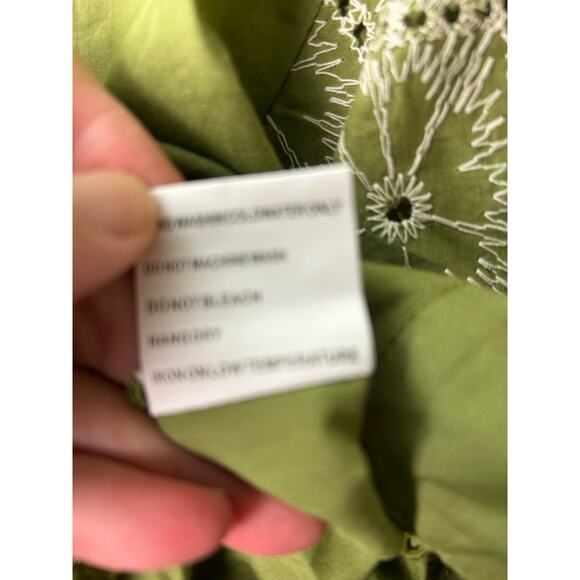 NWT 2 Piece Pants Set Wide Leg  Embroidered Accents cy Luna Moon Sz XL - Picture 12 of 16